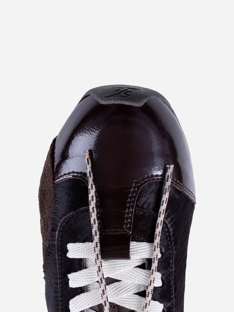 Bronx Brown Myraa Hair On Cow Sneakers - Image 4 of 4 Bronx Brown Myraa Hair On Cow Sneakers - Image 4 of 4