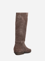 Bronx Brown Kendra Suede Knee High Boots - Image 3 of 6