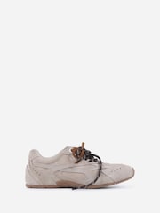 Bronx Brown Myraa Suede Sneakers - Image 8 of 9