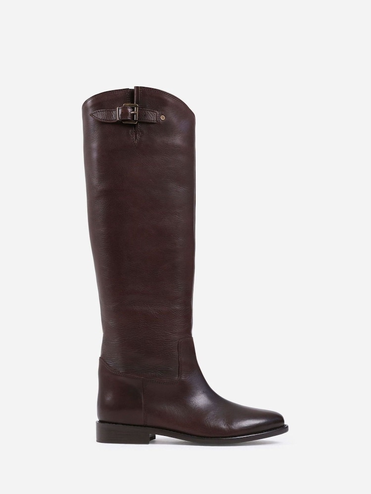 Bronx Brown Felise Leather Riding Boots - Image 2 of 6