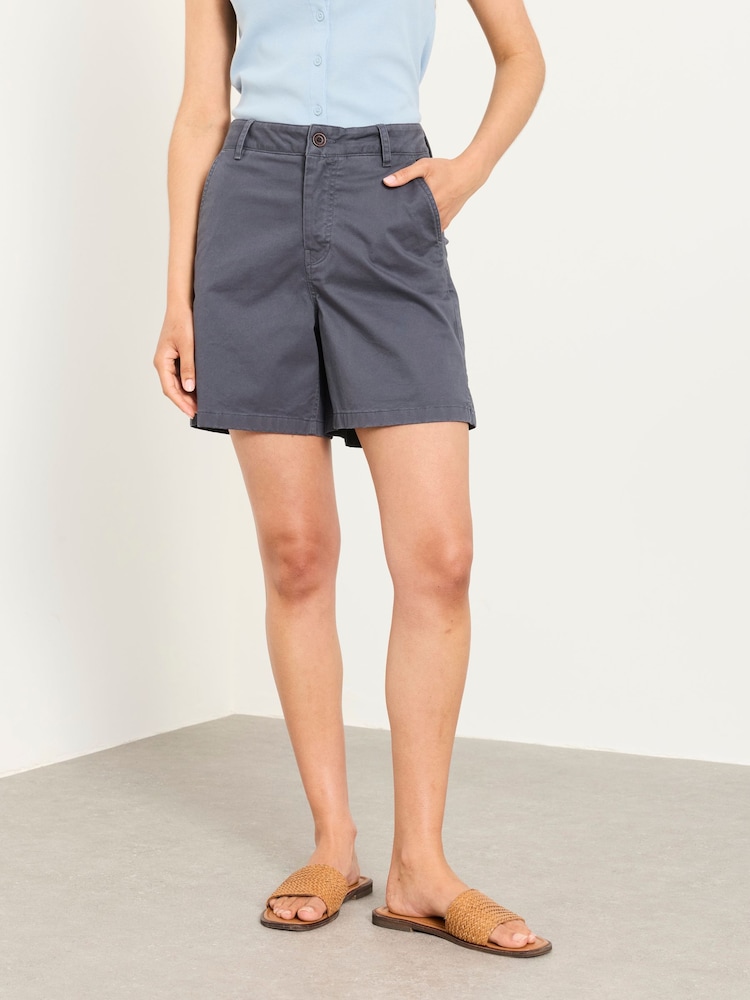 FatFace Elsham Slate Grey Chino Shorts - Image 1 of 6