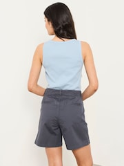 FatFace Elsham Slate Grey Chino Shorts - Image 2 of 6
