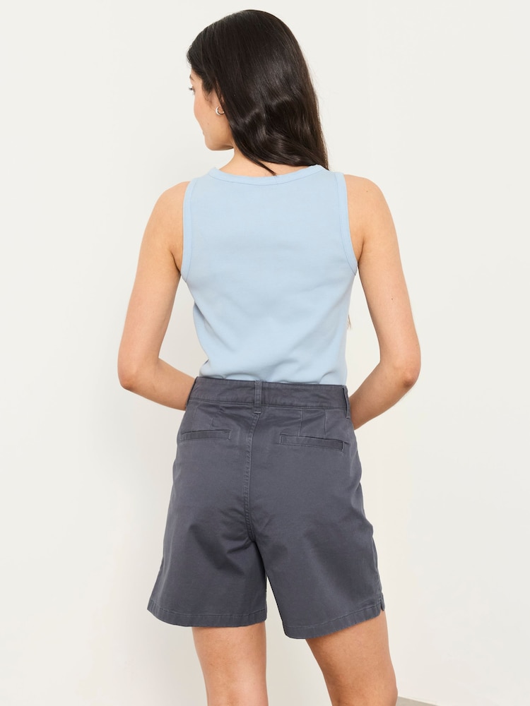 FatFace Elsham Slate Grey Chino Shorts - Image 2 of 6