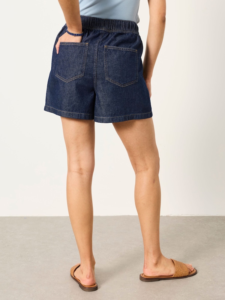 FatFace Cosby Dark Wash Denim Shorts - Image 2 of 6