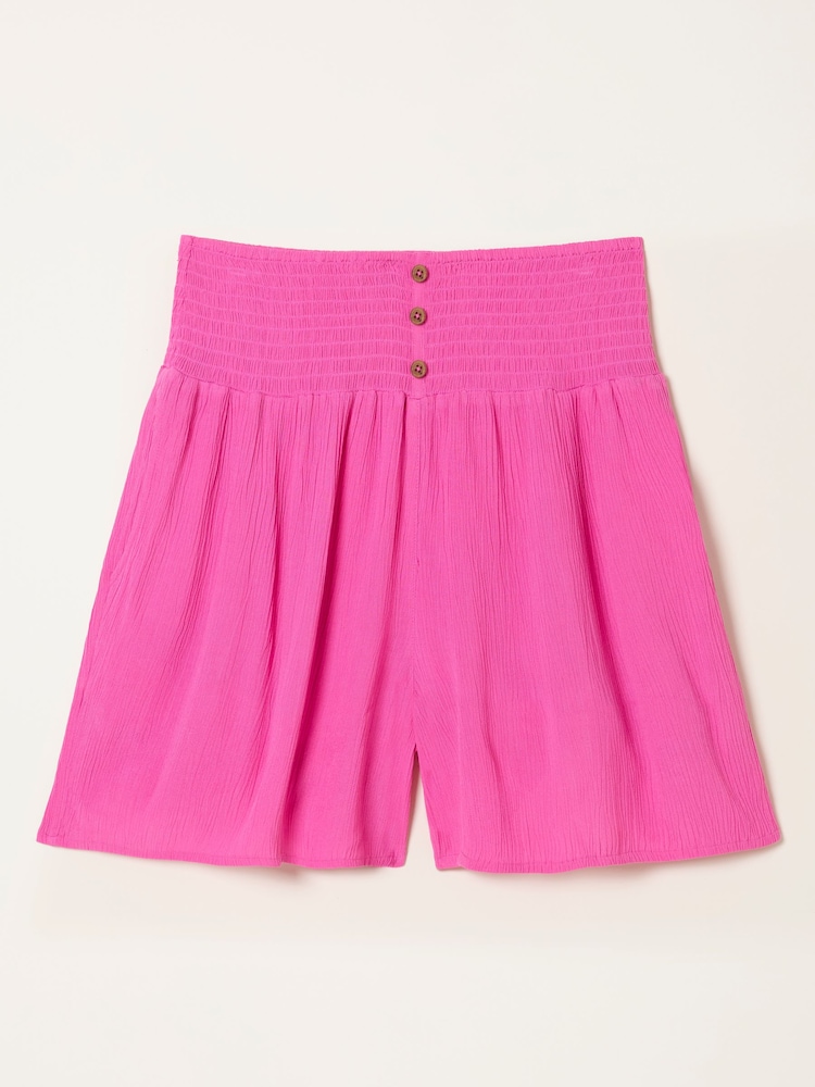 FatFace Rylee Pink Shorts - Image 6 of 6