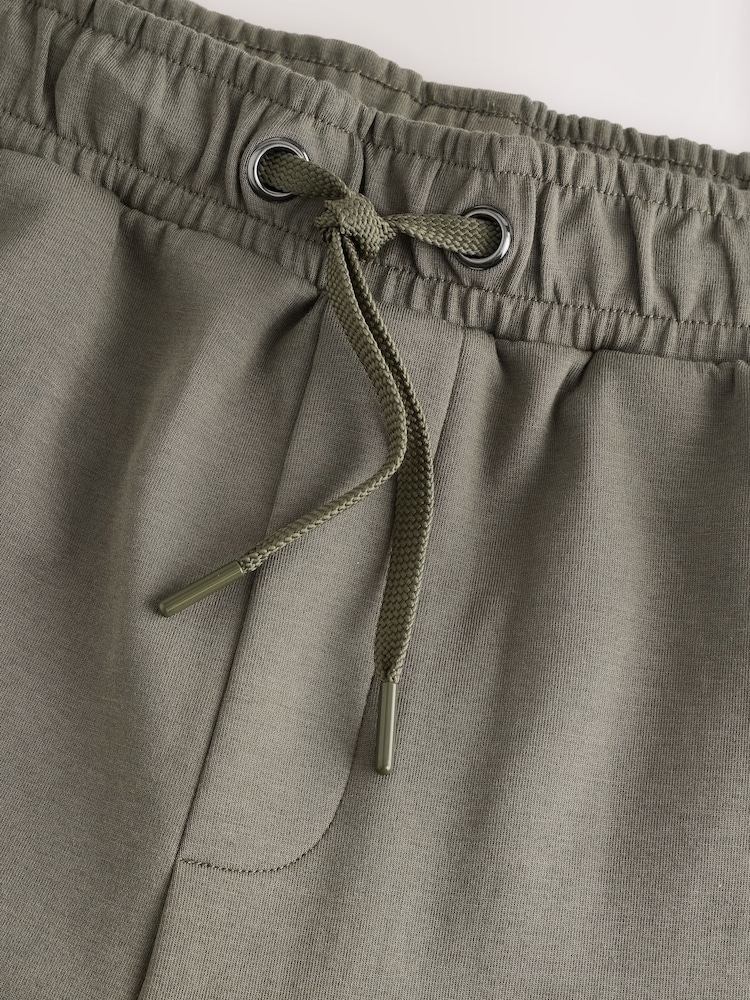 Khaki Green Signature Soft Touch Modal Slim Fit Joggers - Image 2 of 3