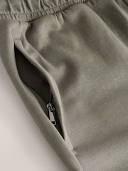 Khaki Green Signature Soft Touch Modal Slim Fit Joggers - Image 3 of 3