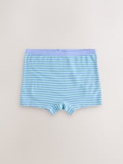 Blue/Navy Short Briefs 5 Pack (2-16yrs) - Image 2 of 9