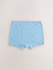 Blue/Navy Short Briefs 5 Pack (2-16yrs) - Image 7 of 9