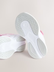 Roz - Ghete sport cu scai și șireturi elastice - Imaginea 3 din 5