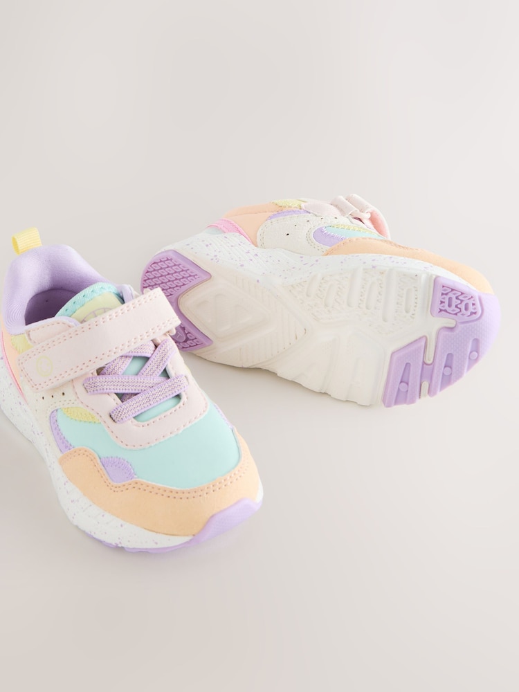 Multi Bright - Elastiske joggesko med snøring og berøringsfeste - Bilde 2 av 5 Multi Bright - Elastiske joggesko med snøring og berøringsfeste - Bilde 2 av 5