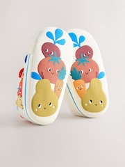 White Veggies - حذاء رياضي للبيبي بإغلاق باللمس (0 - 2 شهرين) - صورة 3 من 8