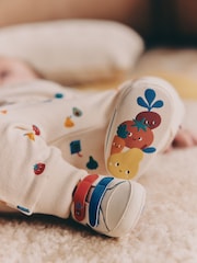 White Veggies - حذاء رياضي للبيبي بإغلاق باللمس (0 - 2 شهرين) - صورة 6 من 8