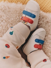 White Veggies - حذاء رياضي للبيبي بإغلاق باللمس (0 - 2 شهرين) - صورة 8 من 8