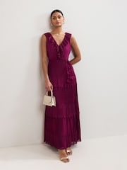 Phase Eight Red Klana Dress - Image 1 of 7