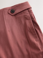 Terracotta Soft Touch Palazzo Trousers - Image 7 of 8