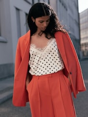 লাল - Single Breasted Blazer - 8এর মধ্যে 1 ছবি