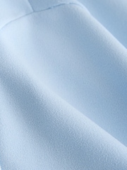 Pale Blue Halter Neck Midi Occasion Dress - Image 6 of 7