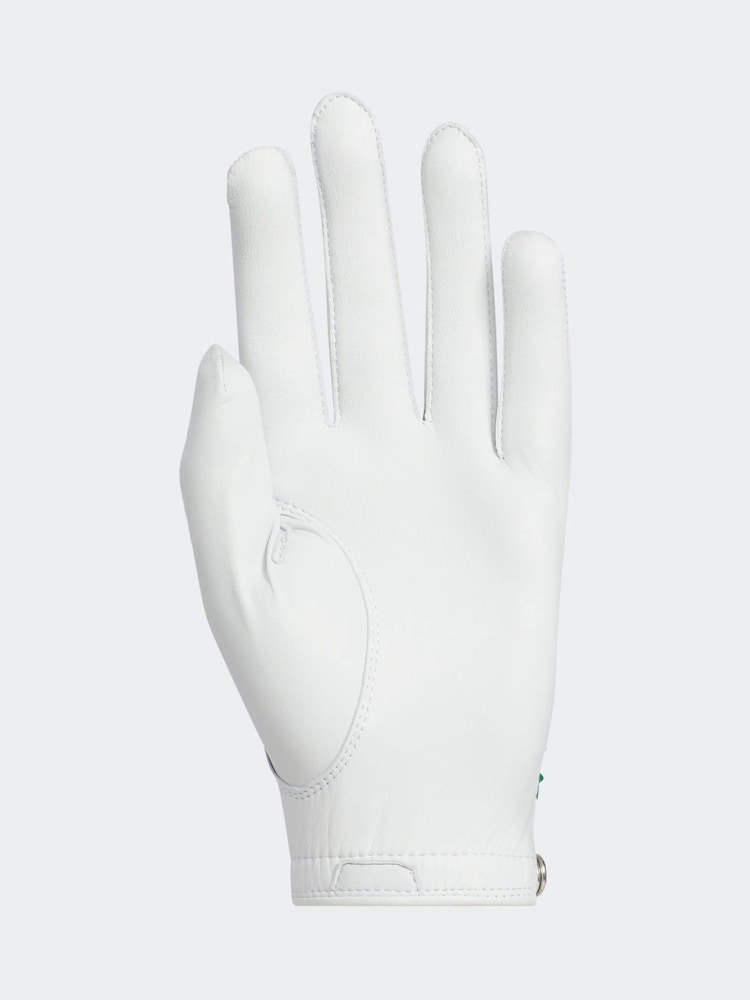 adidas Golf White Originals Leather Gloves - Image 2 of 4