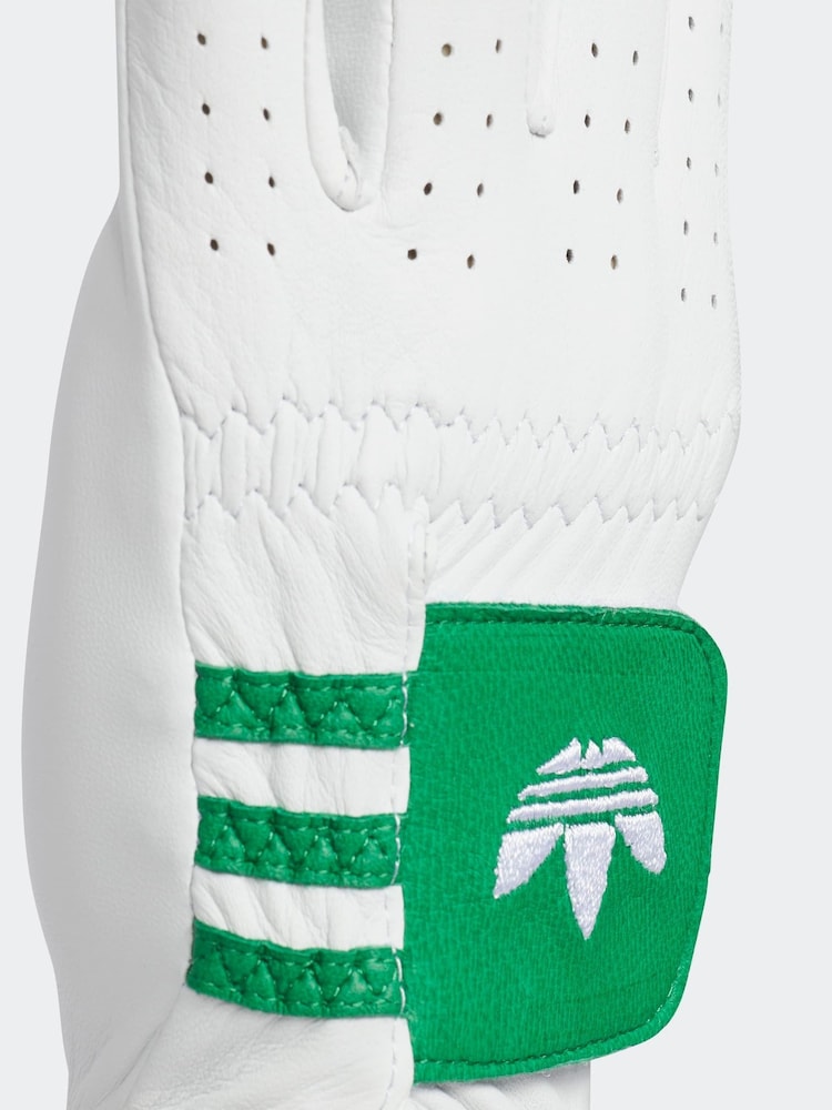 adidas Golf White Originals Leather Gloves - Image 4 of 4