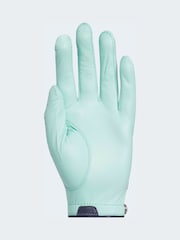 adidas Golf Mint Green Originals Leather Gloves - Image 2 of 4