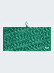 adidas Golf Green Originals All-Over Towel - Image 1 of 3