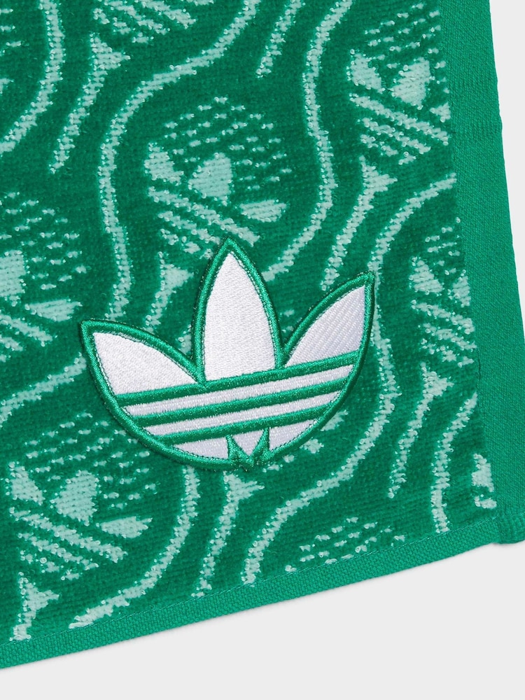 adidas Golf Green Originals All-Over Towel - Image 2 of 3