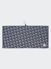 adidas Golf Navy Originals All-Over Towel - Image 1 of 3