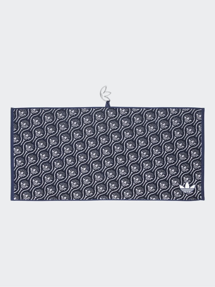 adidas Golf Navy Originals All-Over Towel - Image 1 of 3
