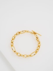 Ted Baker Gold Tone Shianne: Crystal Shimmer Chain Bracelet - Image 1 of 5