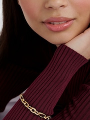 Ted Baker Gold Tone Shianne: Crystal Shimmer Chain Bracelet - Image 5 of 5