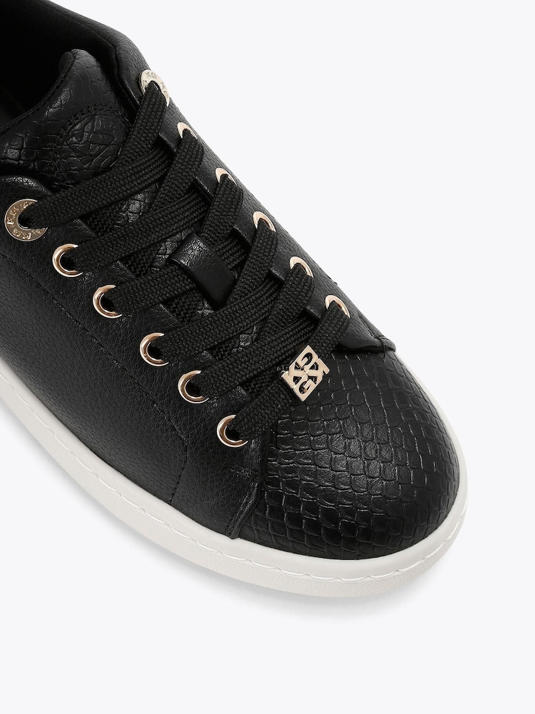 KG Kurt Geiger Black Lace-Up Trainers - Image 5 of 5