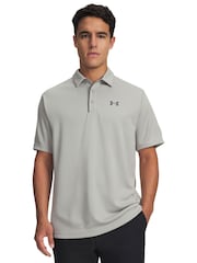 Under Armour Grey Tech Polo Shirt - Image 1 of 3