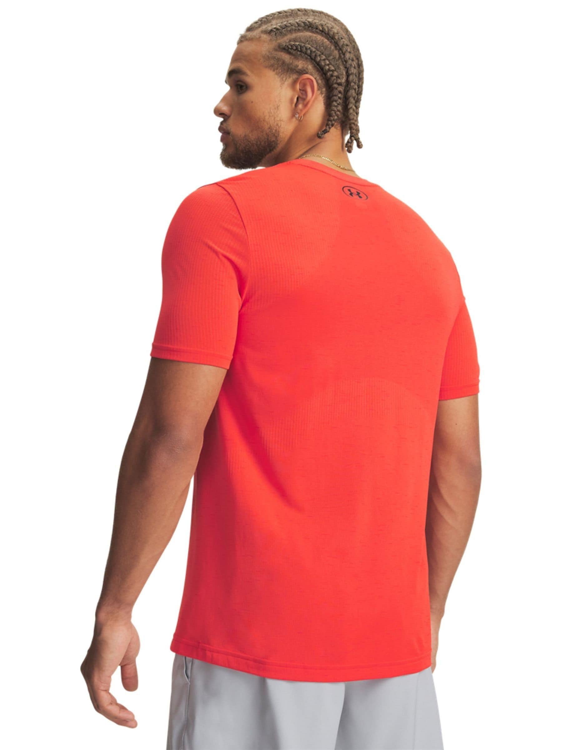 Buy Under Armour Red Vanish Seamless Short Sleeve T-Shirt from