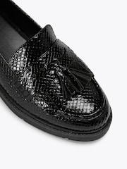 Carvela Sky Tassel Black Shoes - Imagem 4 de 4