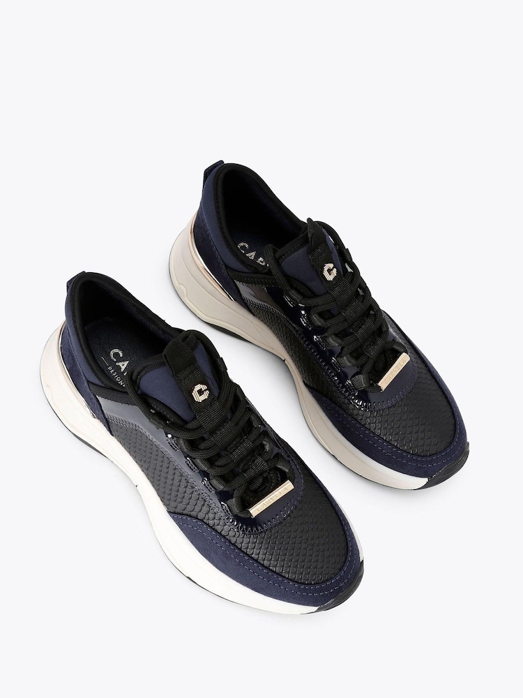 Carvela Blue Swift Runner Trainers - Image 2 of 4