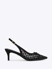 Carvela Positano Sling Low Black Shoes - Image 1 of 4