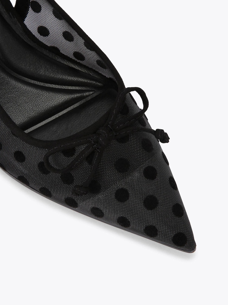 Carvela Black Positano Sling Low Shoes - Image 5 of 5 Carvela Black Positano Sling Low Shoes - Image 5 of 5