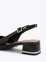 Carvela Black Bello Sling Shoes - Image 3 of 4