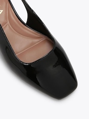 Carvela Black Bello Sling Shoes - Image 4 of 4