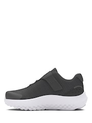 Under Armour Grey Surge 4 Trainers - Image 4 of 5