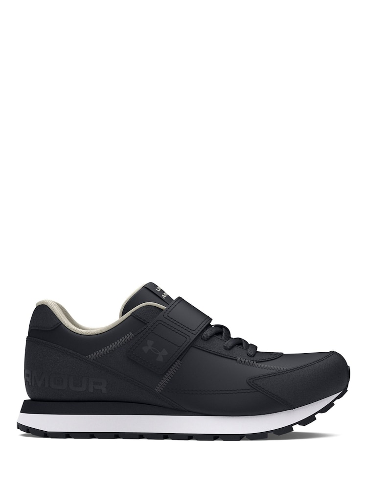 Under Armour Black Kids Essential Trainers - Image 1 of 5