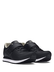 Under Armour Black Kids Essential Trainers - Image 3 of 5