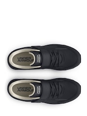 Under Armour Black Kids Essential Trainers - Image 4 of 5