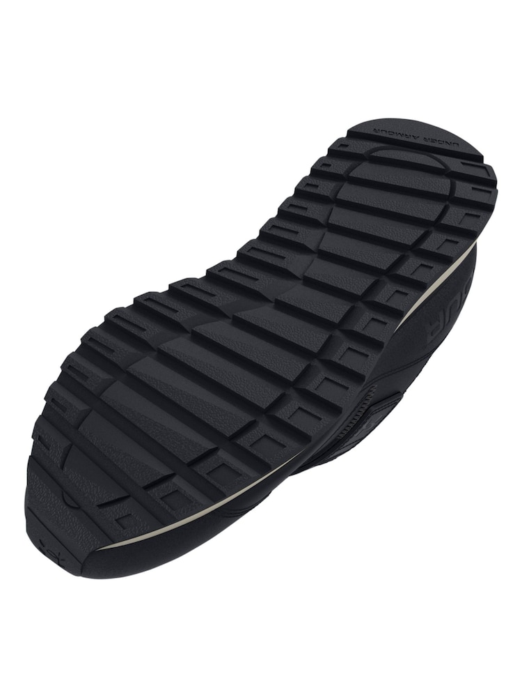 Under Armour Black Kids Essential Trainers - Image 5 of 5