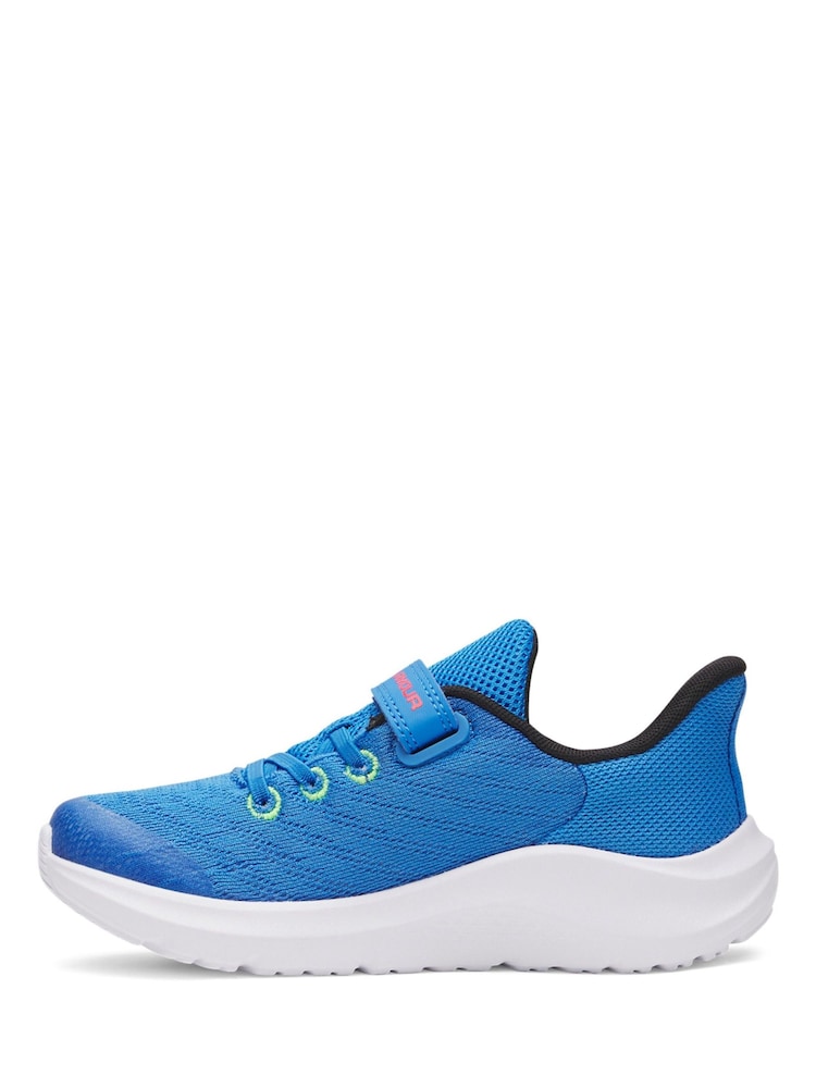 Under Armour Blue Kids Pursuit 4 Trainers - Image 2 of 5 Under Armour Blue Kids Pursuit 4 Trainers - Image 2 of 5