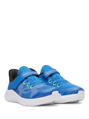 Under Armour Blue Kids Pursuit 4 Trainers - Image 3 of 5
