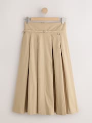 Stone Pleated Midi Skirt - Image 5 of 7