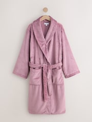 Rose Pink Waffle Cosy Robe - Image 5 of 7