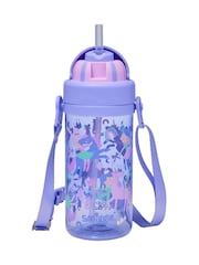 Smiggle Teeny Tiny Ready Set Go Plastic Drink Bottle With Strap 400Ml - Bild 1 von 2
